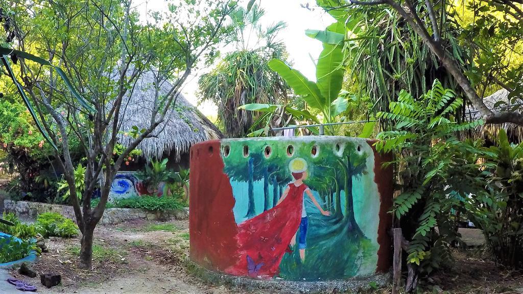 La Casa De Los Ninos Del Arbol Hotel Bacalar Eksteriør billede